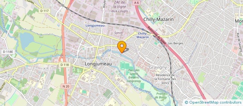 localisation de l'entreprise SCI FELIX à LONGJUMEAU