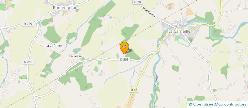 localisation de l'entreprise SCI FELIX à ATHIS-VAL DE ROUVRE
