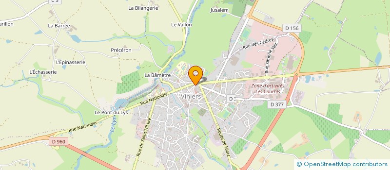 localisation de l'entreprise SCI FELIX à LYS-HAUT-LAYON