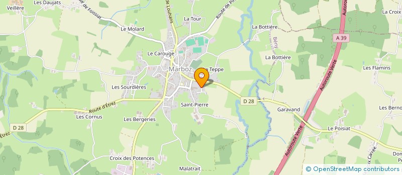 localisation de l'entreprise SCI FELIX  MARBOZ