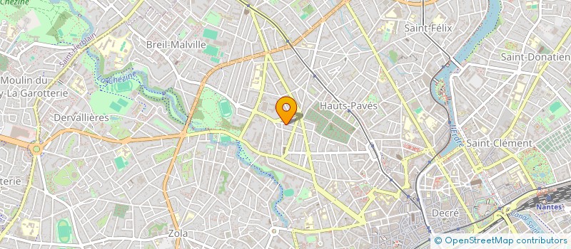 localisation de l'entreprise SCI FELIX à NANTES