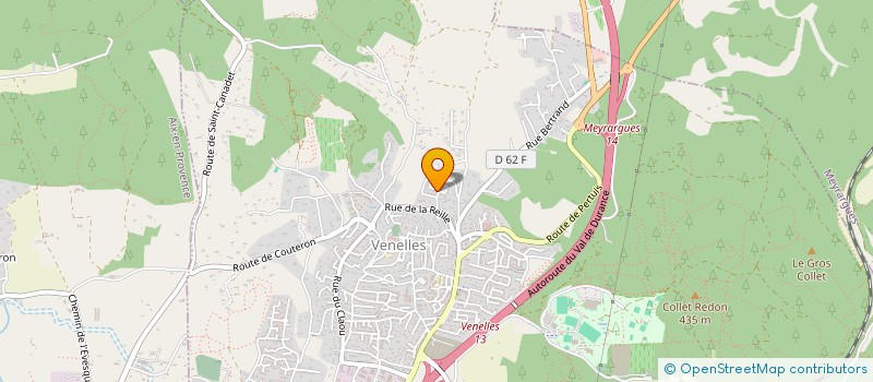 localisation de l'entreprise SCI FELIX  VENELLES