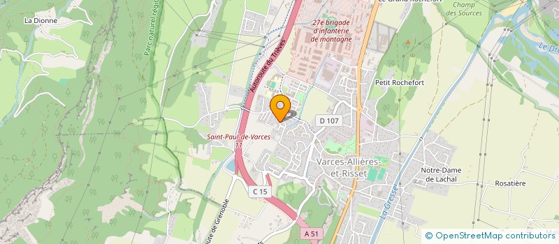 localisation de l'entreprise SCI FELIX à VARCES-ALLIERES-ET-RISSET