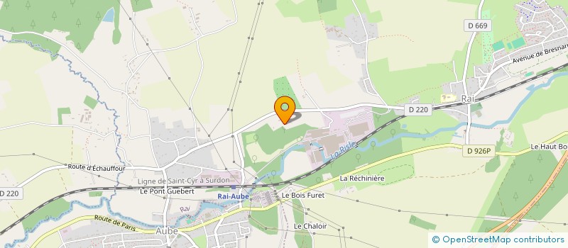 localisation de l'entreprise SCI FELIX DE BOISTHOREL à RAI