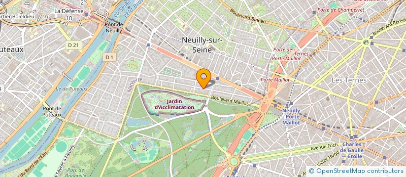 localisation de l'entreprise SCI FELIX FAURE à NEUILLY-SUR-SEINE