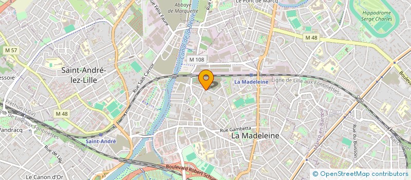 localisation de l'entreprise SCI FELIX FAURE à LA MADELEINE