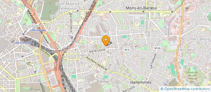 localisation de l'entreprise SCI FELIX FAURE à LILLE