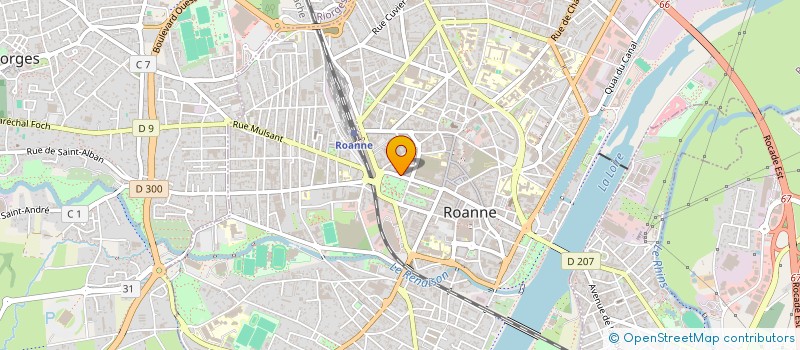 localisation de l'entreprise SCI FELIX N'CO  ROANNE