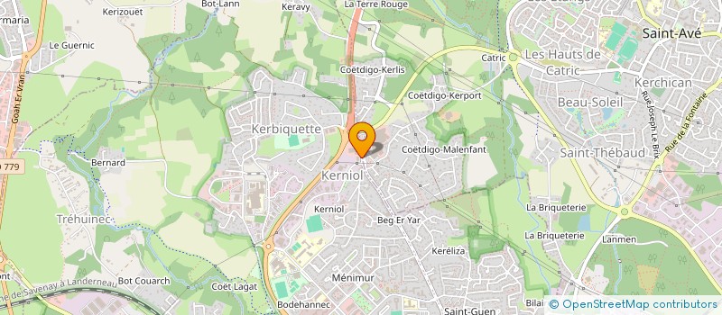 localisation de l'entreprise SCI FELIX TUAL à VANNES