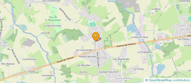 localisation de l'entreprise SCI FELIXPIERRE01  BUELLAS