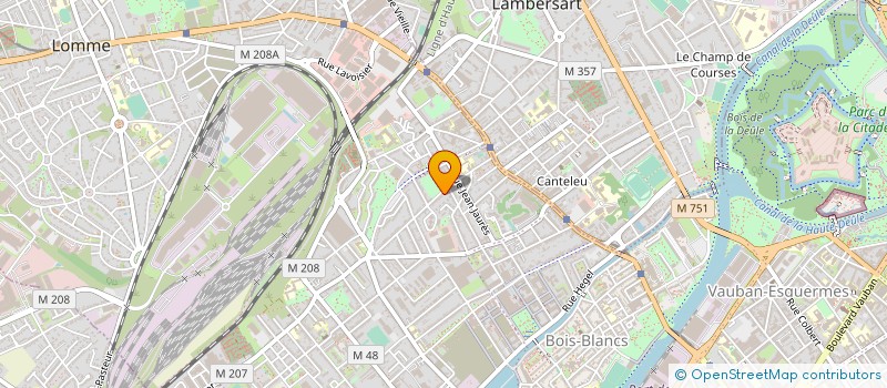 localisation de l'entreprise SCI FELLONI-FOUASSIER  LILLE