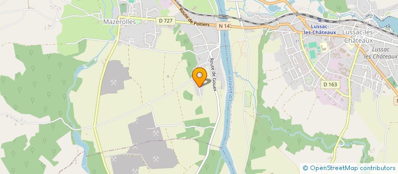localisation de l'entreprise SCI FELM à MAZEROLLES