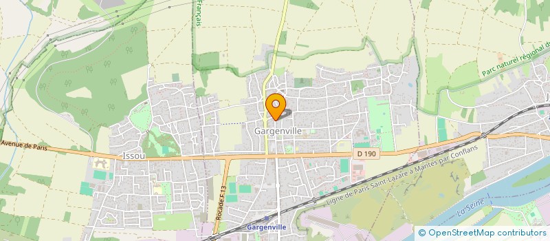 localisation de l'entreprise SCI FELOMANO  GARGENVILLE