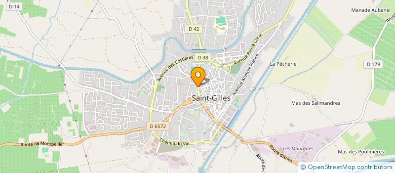 localisation de l'entreprise SCI FELOSC à SAINT-GILLES