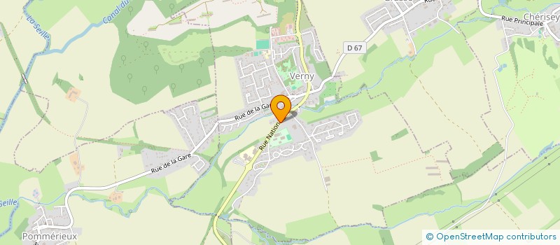 localisation de l'entreprise SCI FELUBERT  VERNY