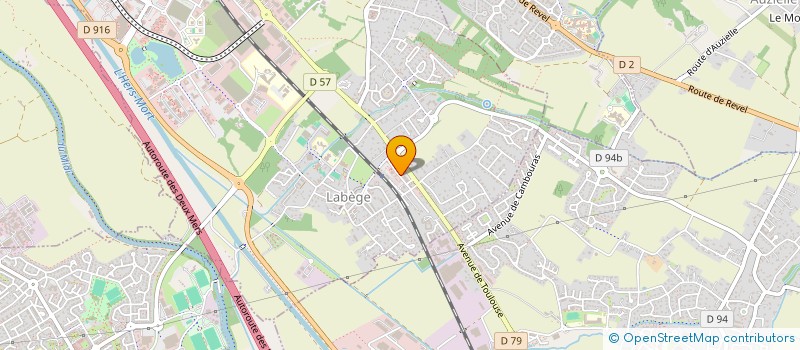 localisation de l'entreprise SCI FELYCE  LABEGE