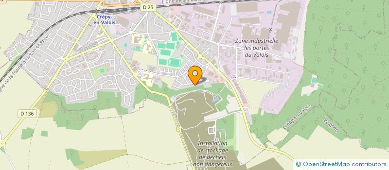 localisation de l'entreprise SCI FEMA  CREPY-EN-VALOIS