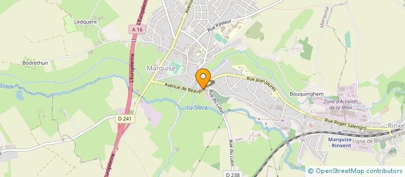 localisation de l'entreprise SCI FEMATI  FERQUES