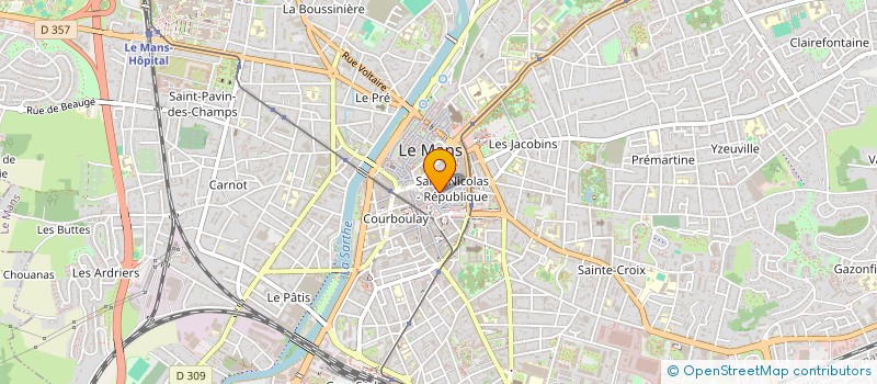 localisation de l'entreprise SCI FEMI  LE MANS