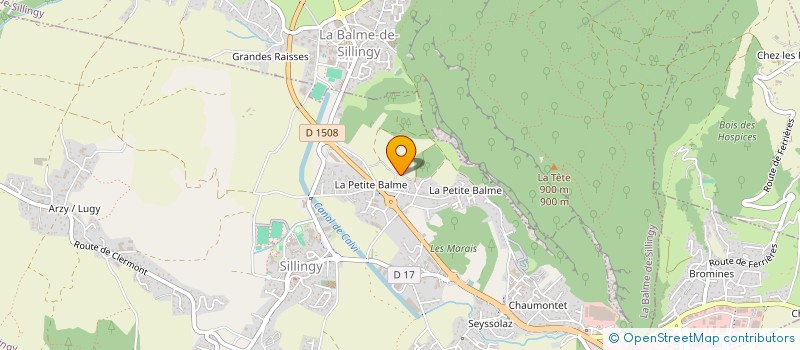 localisation de l'entreprise SCI FEMILION  SILLINGY