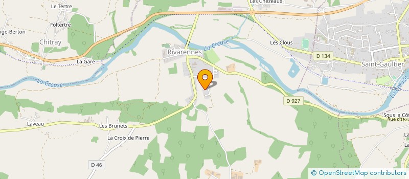 localisation de l'entreprise SCI FEMINA à ARGENTON-SUR-CREUSE
