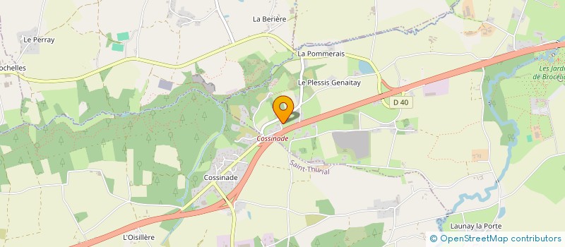 localisation de l'entreprise SCI FEMME SAGE  MORDELLES