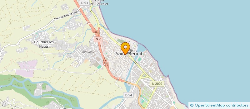 localisation de l'entreprise SCI FENDI à SAINT-BENOIT