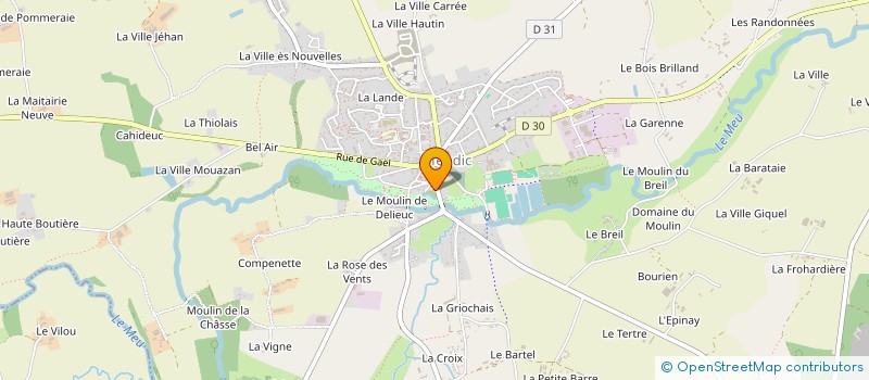 localisation de l'entreprise SCI FENDIC  IFFENDIC