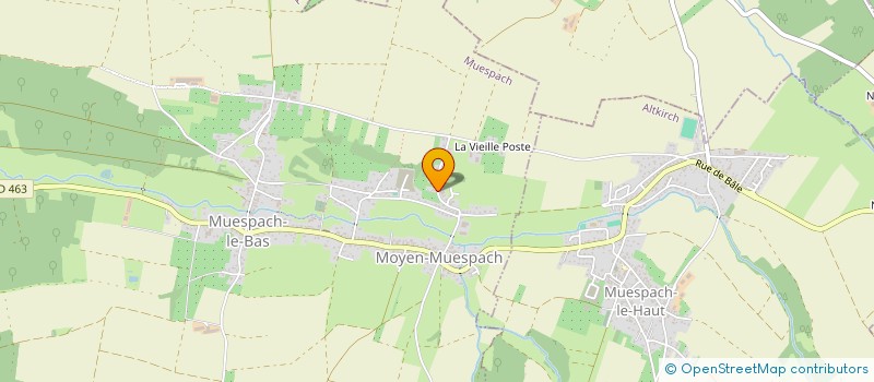 localisation de l'entreprise SCI FENEBORG  MUESPACH