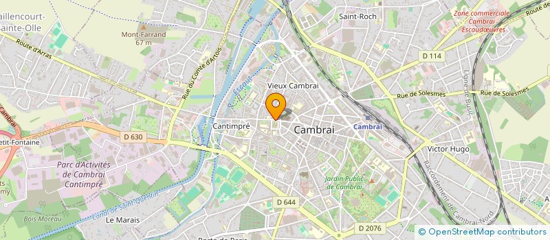 localisation de l'entreprise SCI FENELON  CAMBRAI