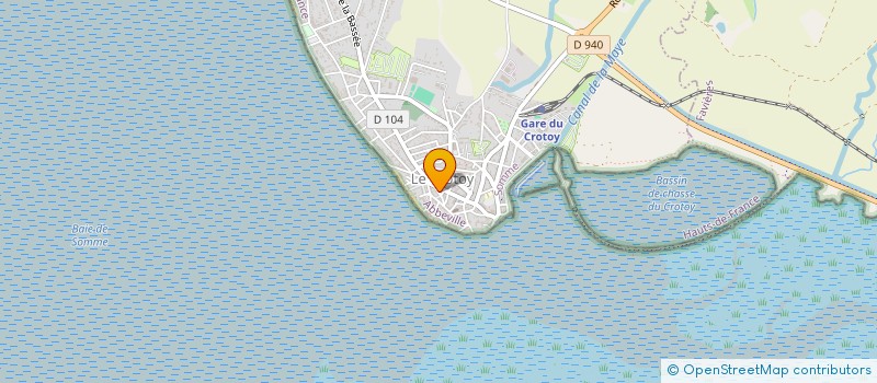 localisation de l'entreprise SCI FENET POORTEMAN à LE CROTOY