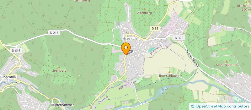 localisation de l'entreprise SCI FENETRANGE 1  BRSCH