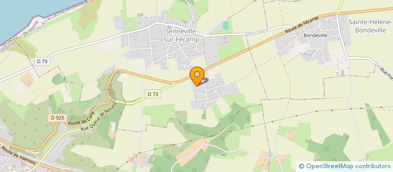 localisation de l'entreprise SCI FENIX  SENNEVILLE-SUR-FECAMP