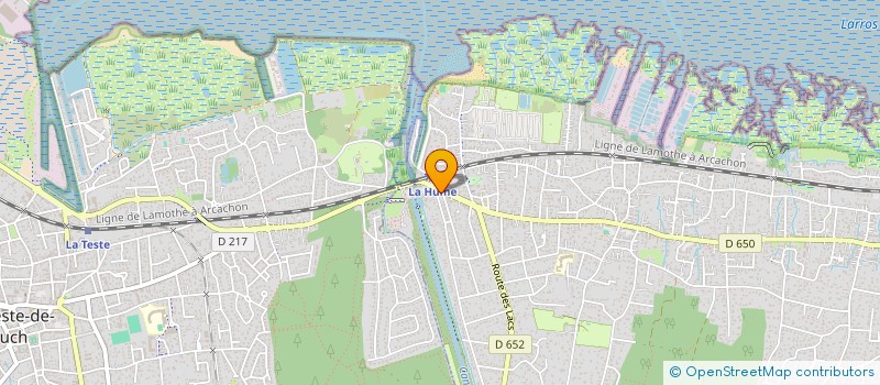 localisation de l'entreprise SCI FENL  GUJAN MESTRAS