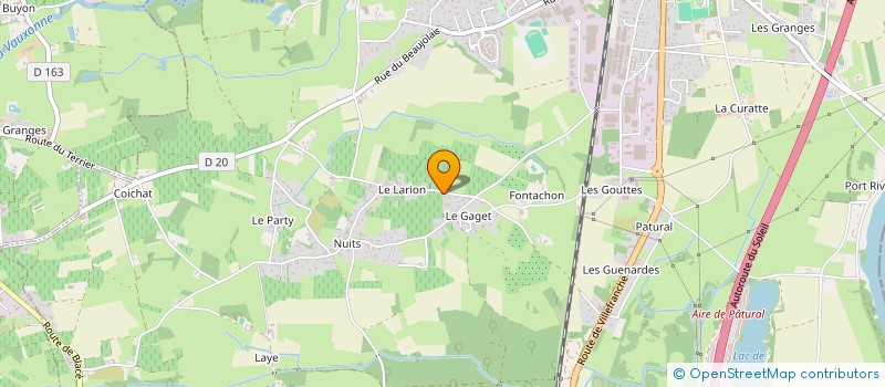 localisation de l'entreprise SCI FENOCCHI  SAINT-GEORGES-DE-RENEINS