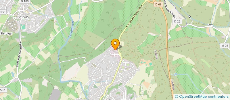 localisation de l'entreprise SCI FENOLL  TEYRAN