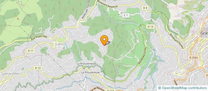 localisation de l'entreprise SCI FENUA  CABRIS