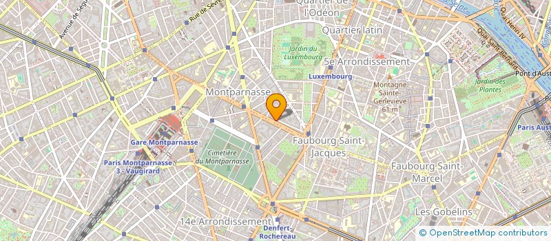 localisation de l'entreprise SCI FEP  PARIS