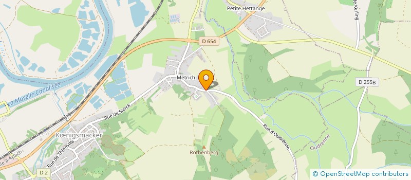 localisation de l'entreprise SCI FER à KŒNIGSMACKER
