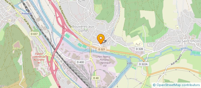 localisation de l'entreprise SCI FER A CHEVAL à BOUXIERES-AUX-DAMES
