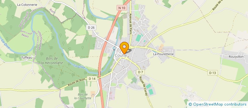 localisation de l'entreprise SCI FERANTAL à VALENCE-EN-POITOU