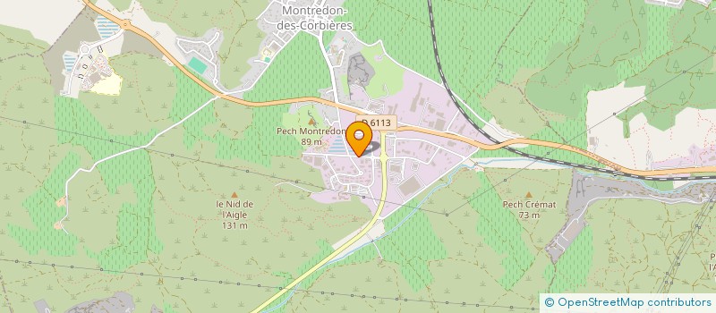 localisation de l'entreprise SCI FERBEC  MONTREDON-DES-CORBIERES