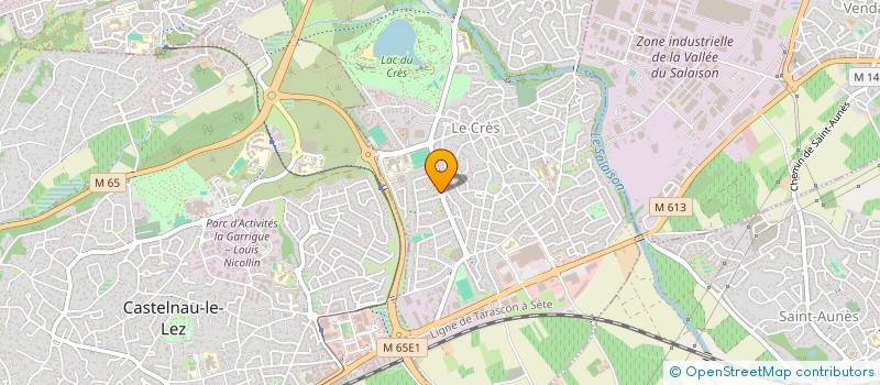 localisation de l'entreprise SCI FERBER à LE CRES