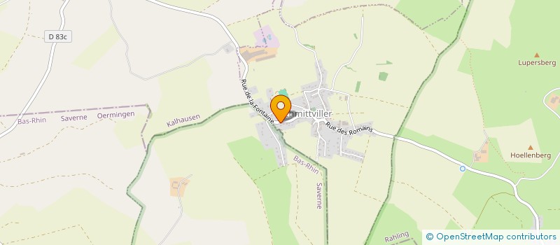 localisation de l'entreprise SCI FERDINAND  SARREGUEMINES