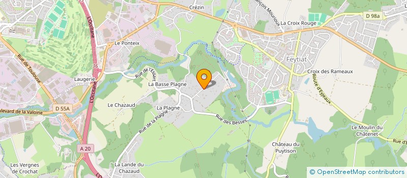 localisation de l'entreprise SCI FERDINAND BUISSON à FEYTIAT