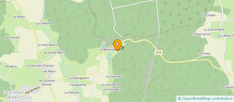localisation de l'entreprise SCI FERDINAND DE BOYERES à SAINT-MARD-DE-RENO