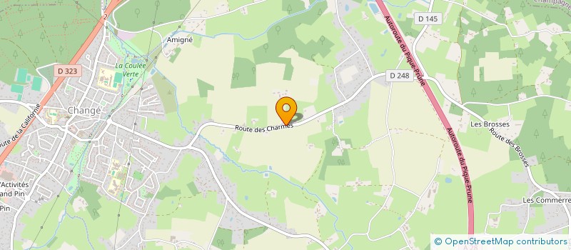 localisation de l'entreprise SCI FERDON  CHANGE