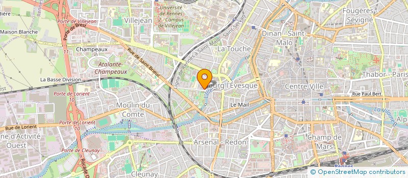 localisation de l'entreprise SCI FERENNES à RENNES