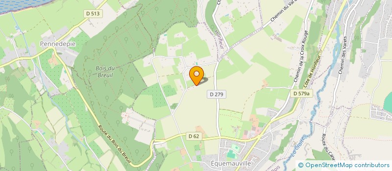 localisation de l'entreprise SCI FERET IMMO à EQUEMAUVILLE