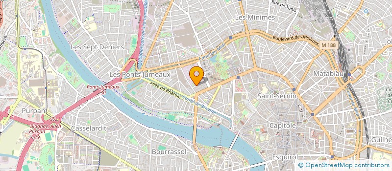 localisation de l'entreprise SCI FERHANE à TOULOUSE